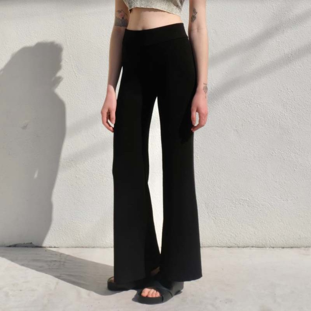 St Agni Flared Knit Pants